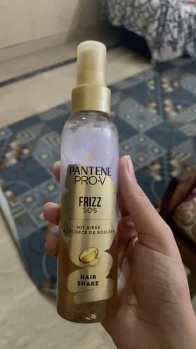 Customer photo review of Pantene Pro-V Frizz SOS Hair Serum Pump Spray 150ml