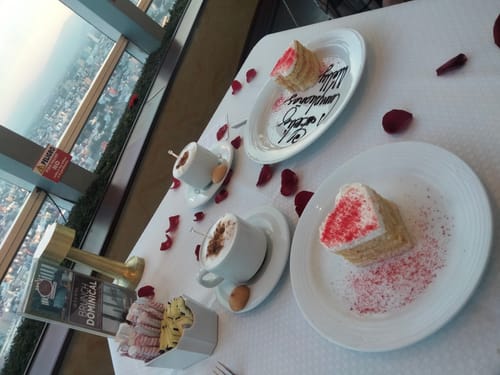 Customer photo review of Cena Romántica