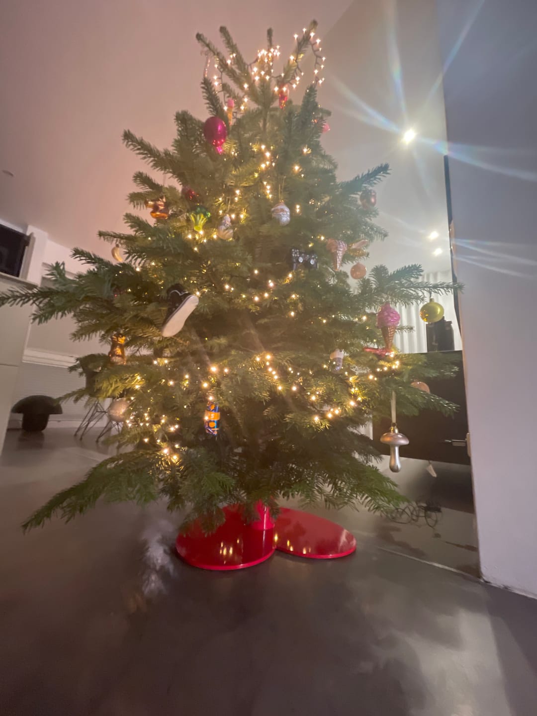 Customer photo review of Weihnachtsbaumständer KAWENTSSTÄNDER HERZ