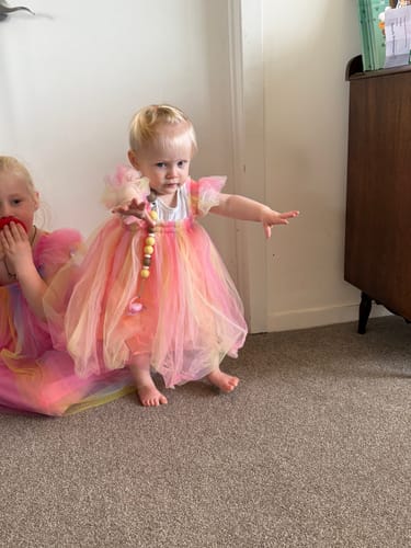 Customer photo review of Rainbow Fairy Dress
