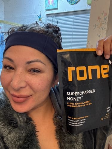 Customer photo review of (15-Pack) SuperCharged Honey Packets