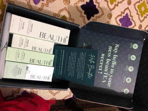 Customer photo review of Gel Nettoyant au Thé Vert