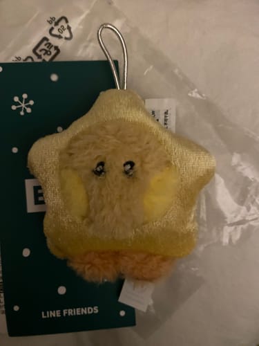 Customer photo review of BT21 Mini Minini Official Holiday Plush Ornament