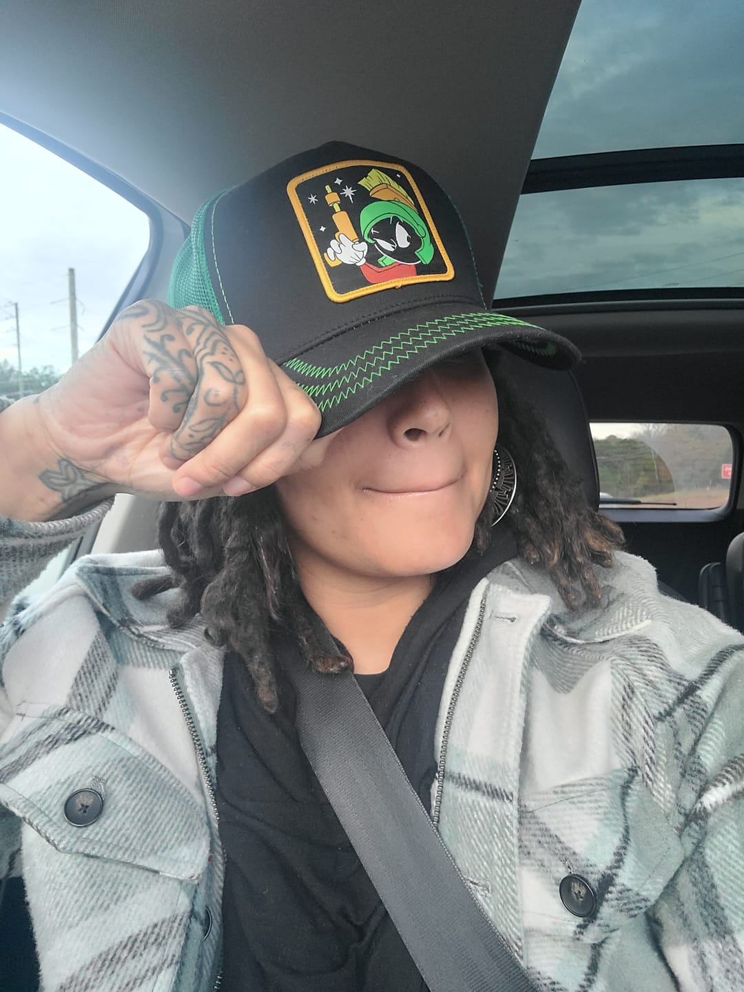 Customer photo review of OVERLORD X Looney Tunes: Wile E. Coyote Trucker Cap