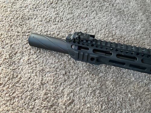 Customer photo review of NOVRITSCH Integrated Suppressor