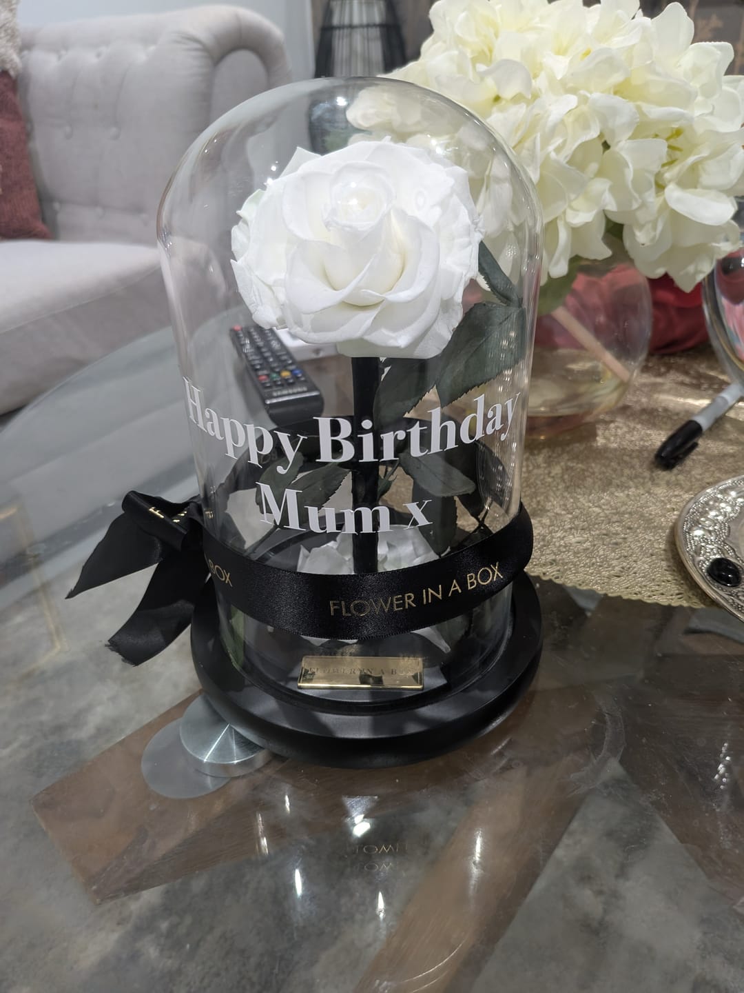 Customer photo review of Enchanted Rose Medium - WHITE
