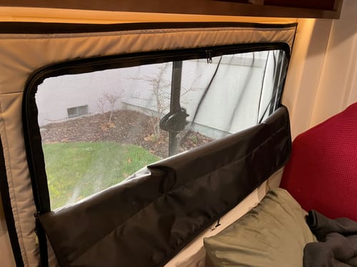 Customer photo review of Coachmen Beyond - Bed Shade (Set)