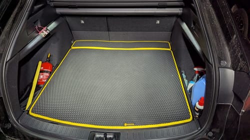 Customer photo review of Mata do bagażnika na wymiar