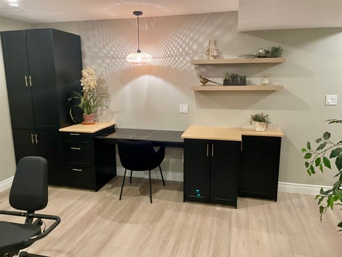 Customer photo review of 18" Wide Drawer Cabinet - Thermofoil Doors