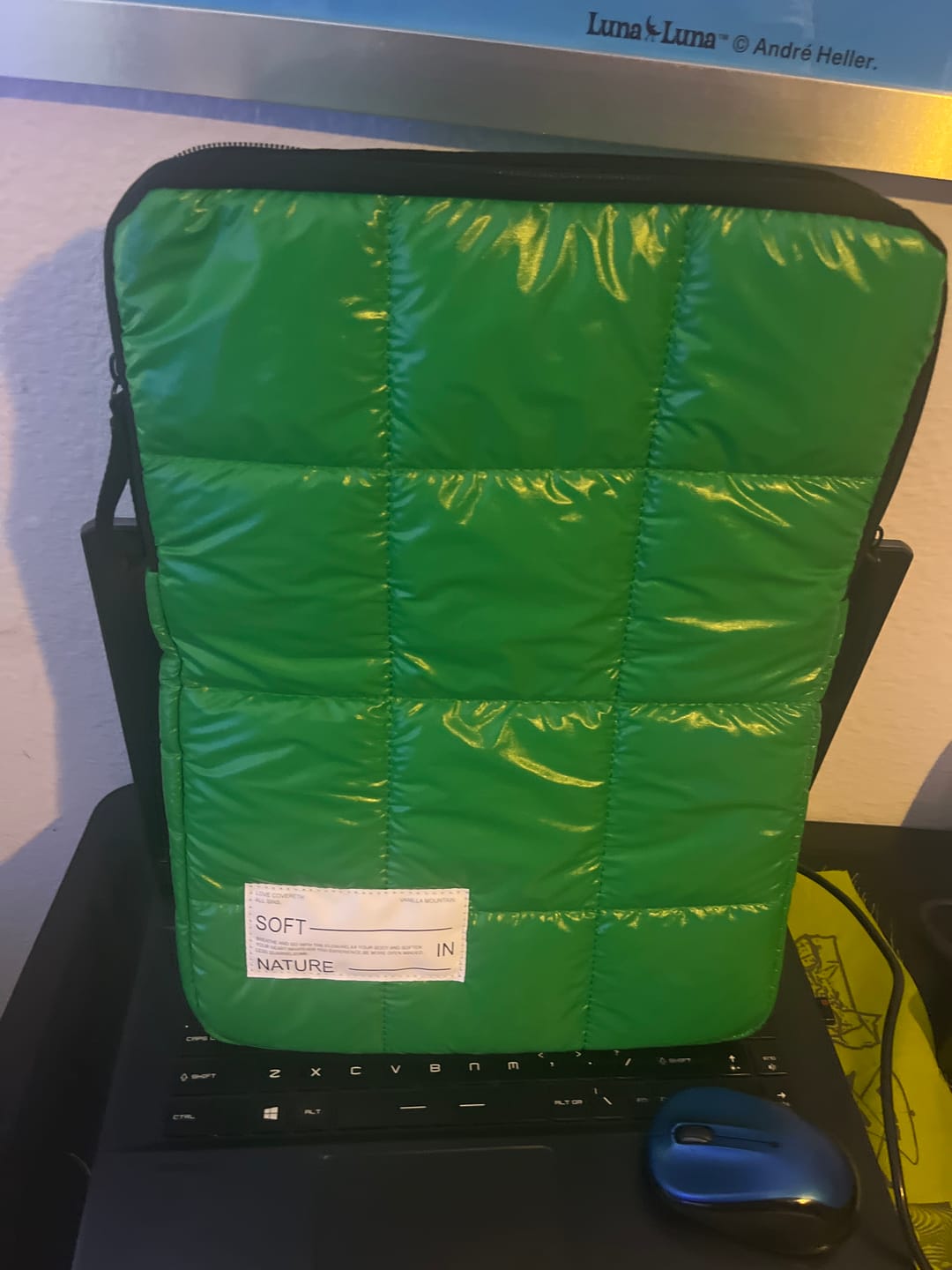 Customer photo review of Puffer MacBook & iPad Case