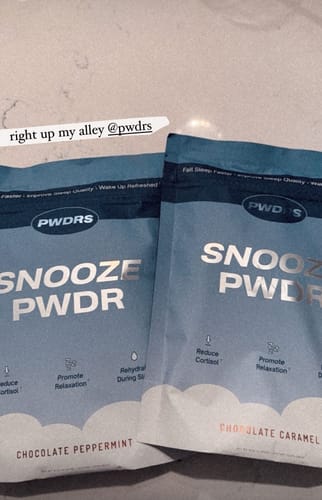 Customer photo review of SNOOZE PWDR