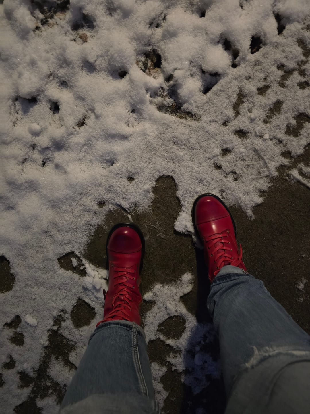 Customer photo review of Retro Handmade Radiant Pattern Ankle Boots