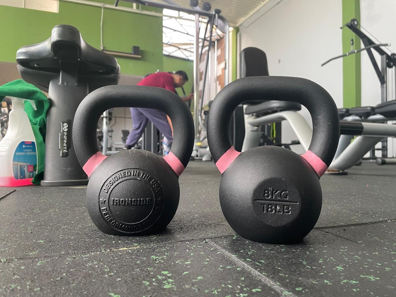Customer photo review of Kettlebell Premium 4 a 36 kg IRONSIDE
