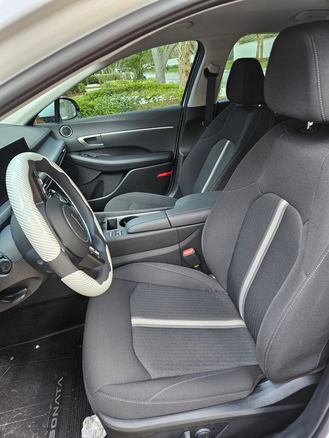 Customer photo review of Waterproof Ultra Car Seat Covers