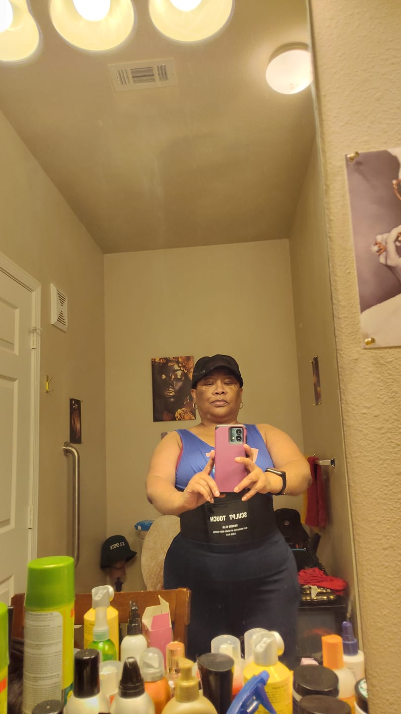Customer photo review of (On Sale $0.01) Hourglass Girdle