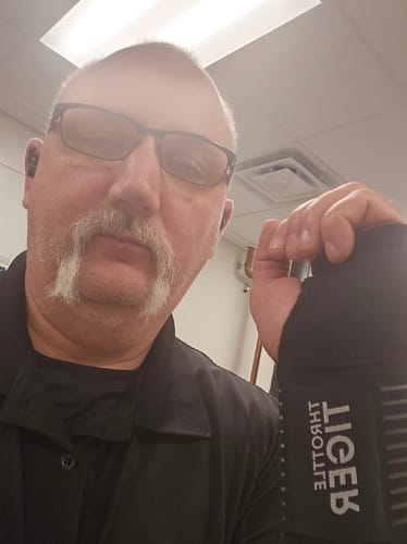 Customer photo review of Motorcycle Wrist Support - Ride Without Wrist Pain