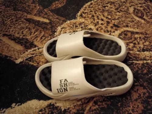 Customer photo review of Orthofeet - Orthopädische Massage Slipper