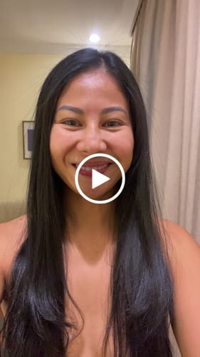 Customer video review of At-home Keratin Treatment