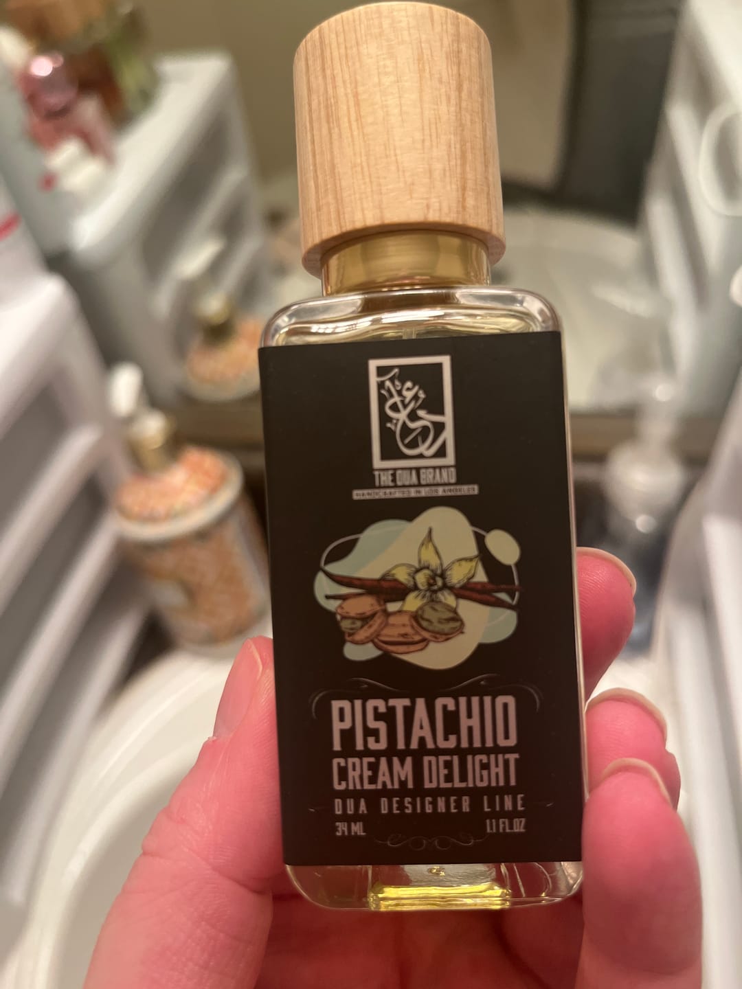 Customer photo review of Pistachio Cream Delight