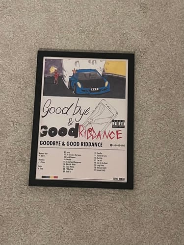 Customer photo review of Juice WRLD - Goodbye & Good Riddance | Album Cover Poster