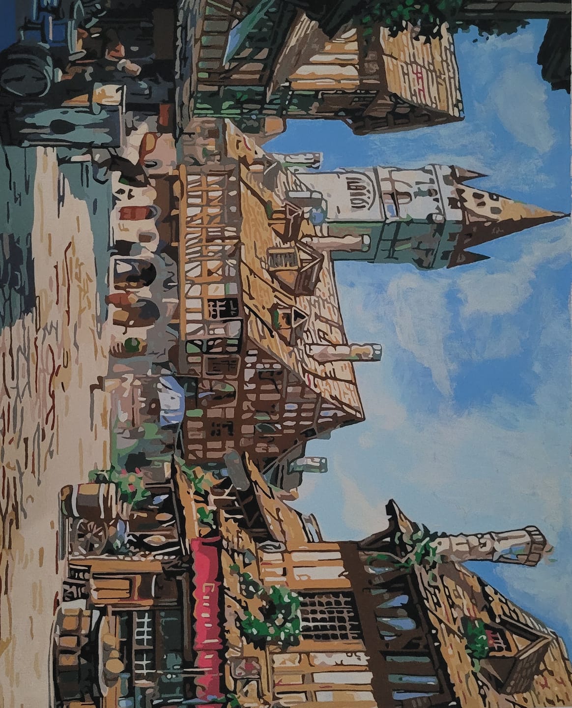 Customer photo review of Medieval Town Plaza
