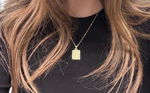 Customer photo review of Buchstabenplatte