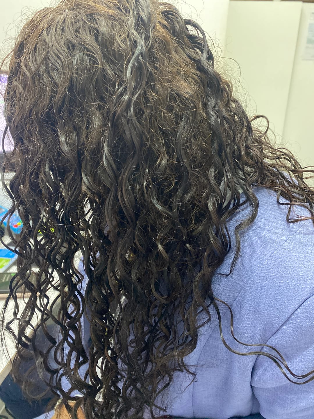 Customer photo review of Crema de Peinar Rulos Definidos 250ml