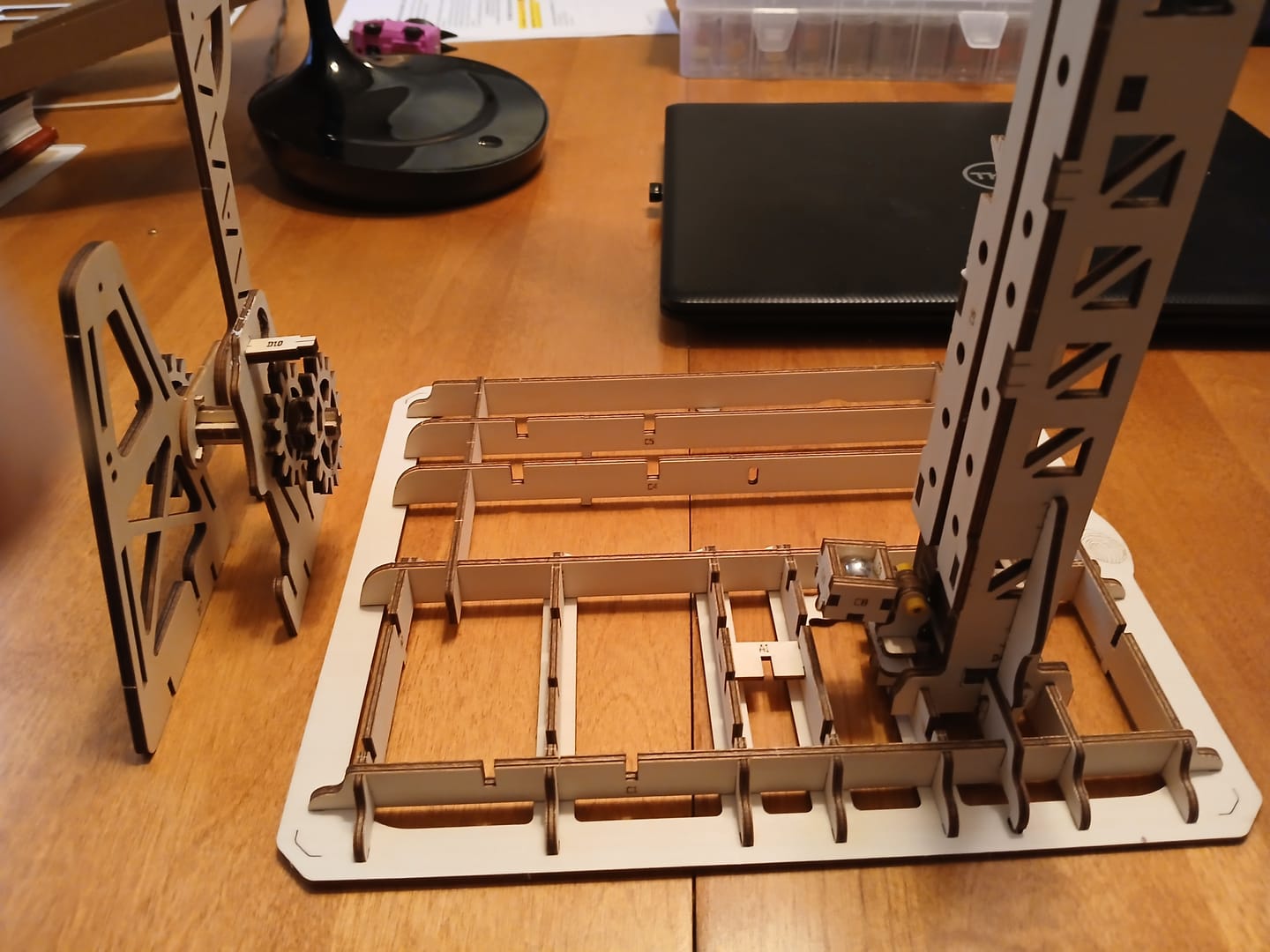 Customer photo review of Marble Run: Pinball Coaster