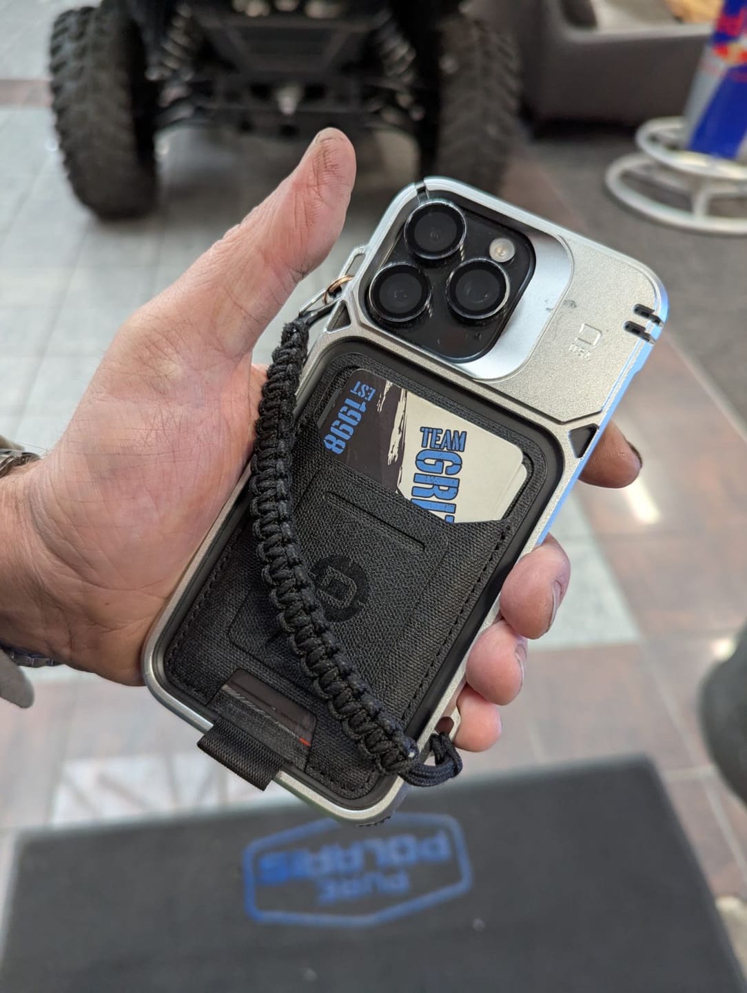 Customer photo review of S1 STEALTH™ PHONE POCKET