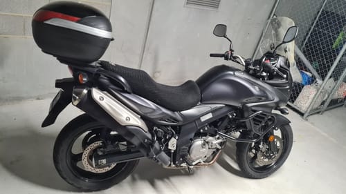 Customer photo review of Wind Rider Seat Cover