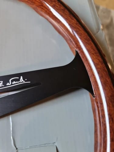 Customer photo review of Classic 350MM Wood ND Steering Wheel