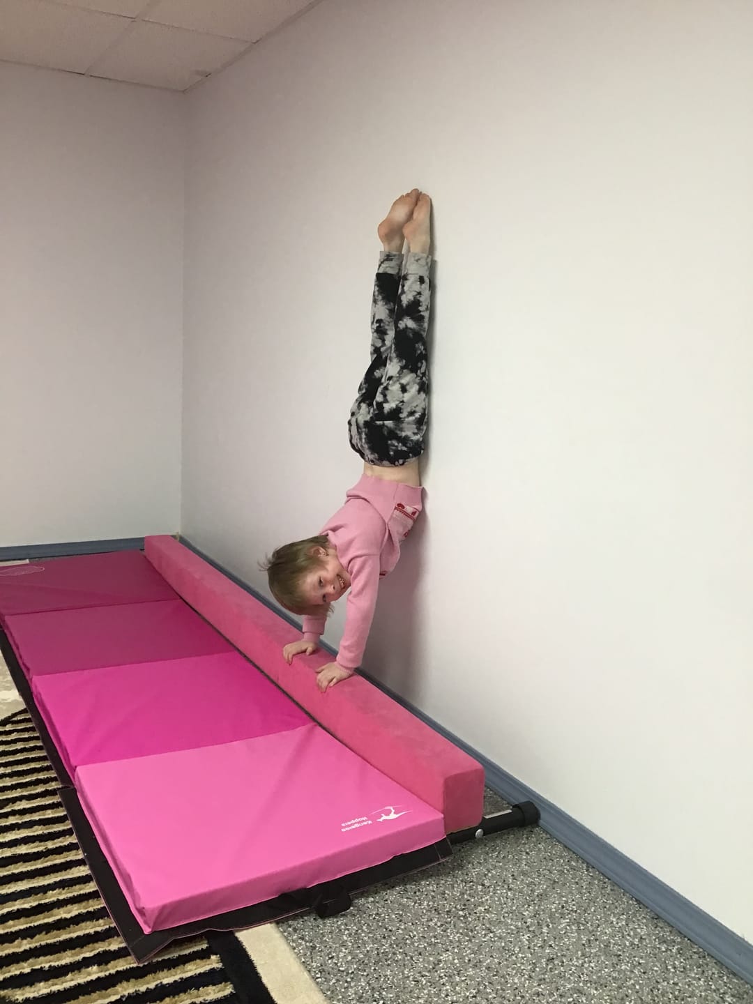 Customer photo review of 8Ft Adjustable Gymnastics Beam