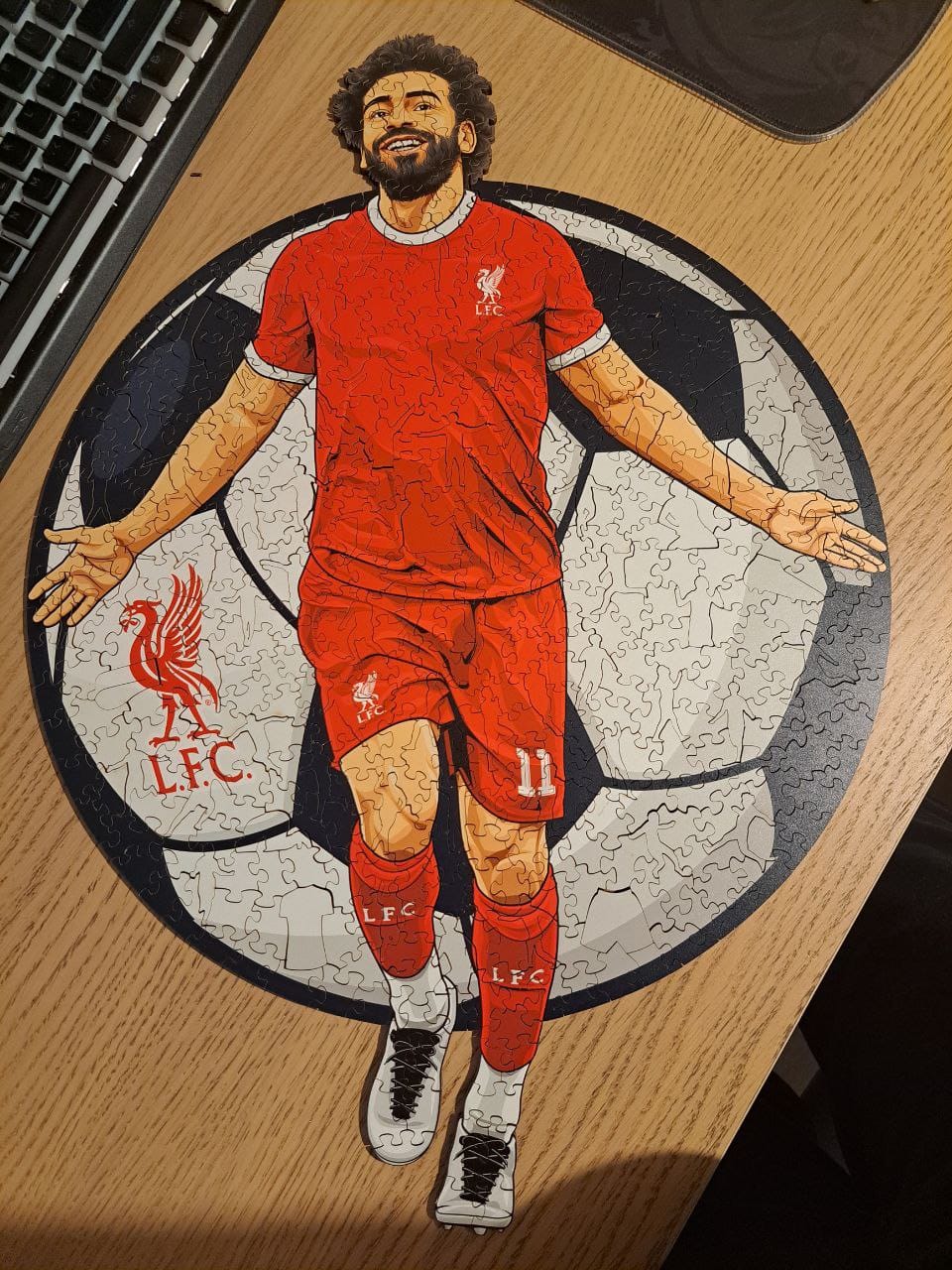 Customer photo review of Mohamed Salah - Wooden Puzzle