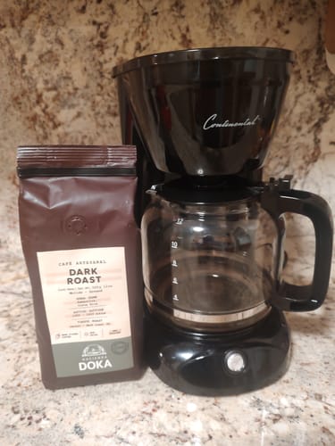 Customer photo review of Café Hacienda Doka Dark Roast
