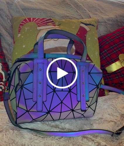 Customer video review of Sac à Main Lumineux Scintillant