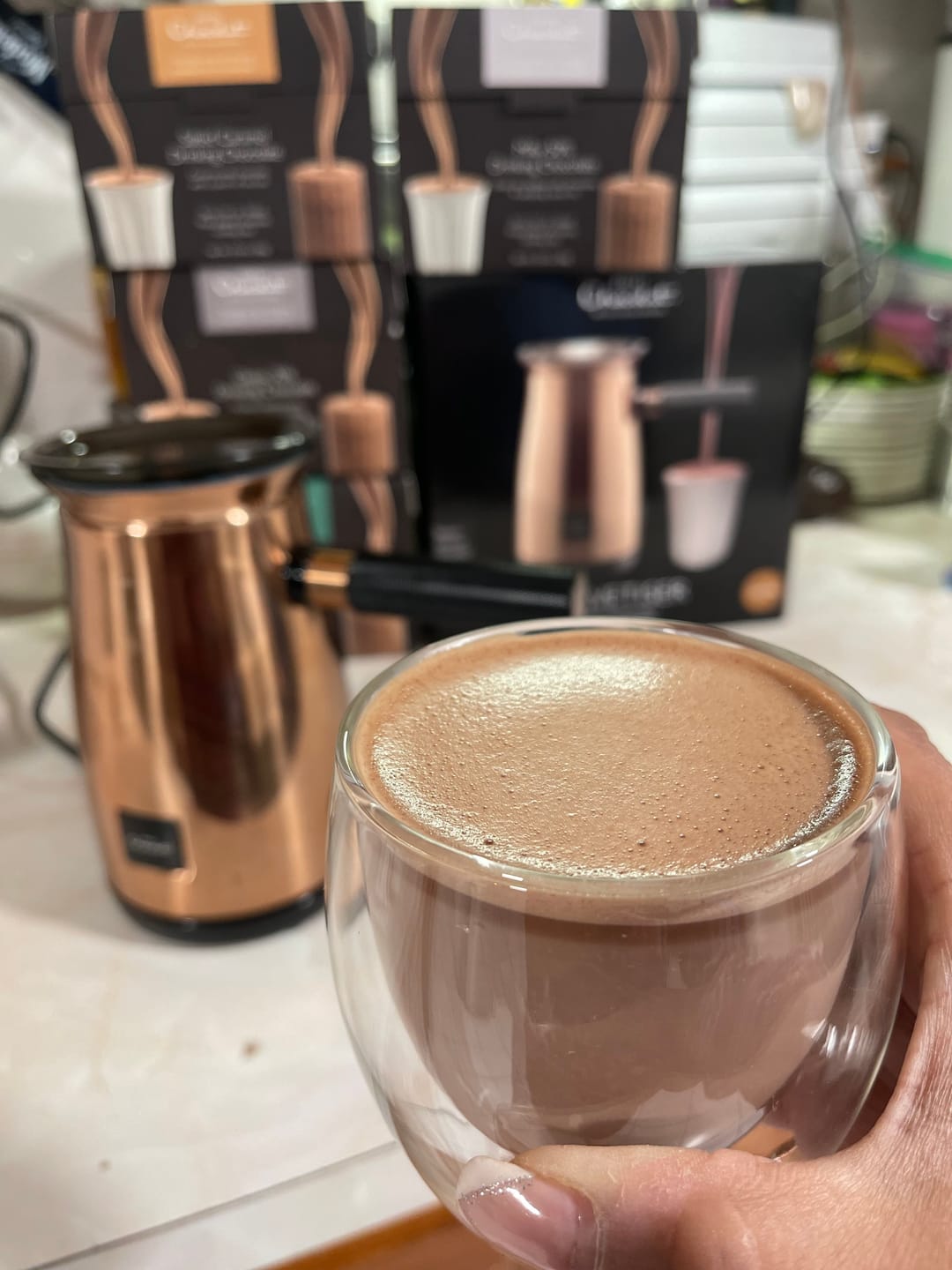 Customer photo review of Velvetiser Starter Kit