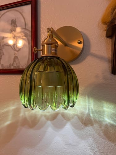 Customer photo review of Vintage Wall Sconce