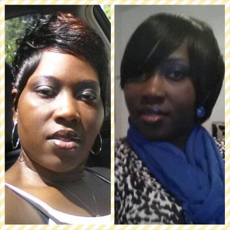 Customer photo review of Healthy Hair Vitamins