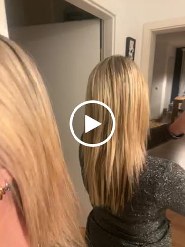 Customer video review of At-home Keratin Treatment