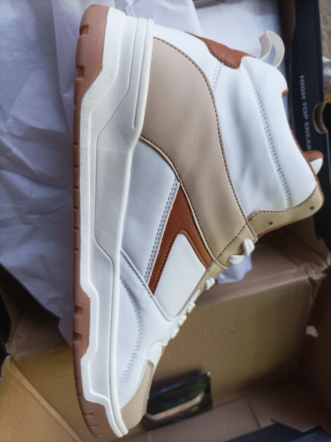 Customer photo review of Bacca Bucci Cappuccino Skystompers
