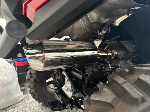 Customer photo review of RPM Polaris Sportsman 450/500/570/800 Sport Muffler - Slip On Exhaust