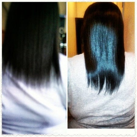 Customer photo review of Healthy Hair Vitamins