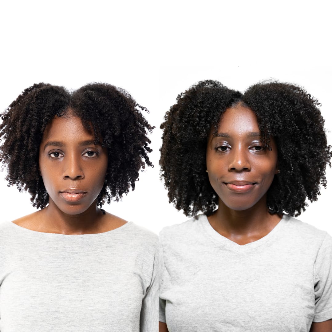 Customer photo review of Healthy Hair Vitamins