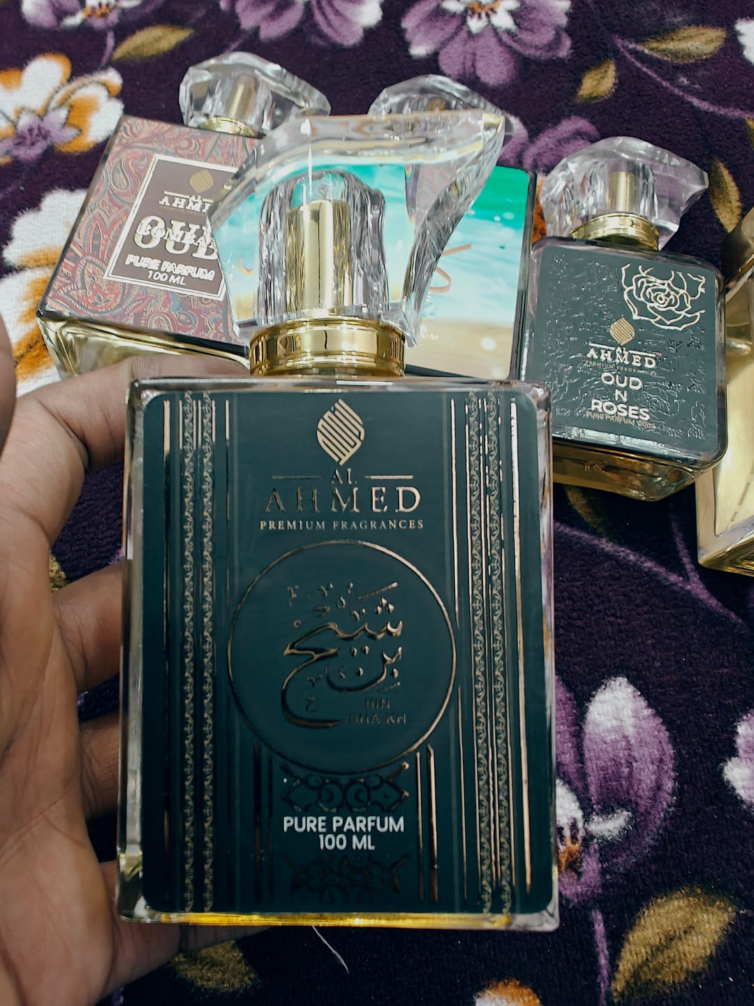 Customer photo review of BOMBAY OUD PURE PARFUM By Al Ahmed  100ml For Men & Women EDP Long Lasting