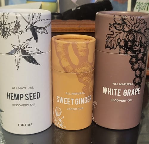 Customer photo review of White Grape Recovery Oil