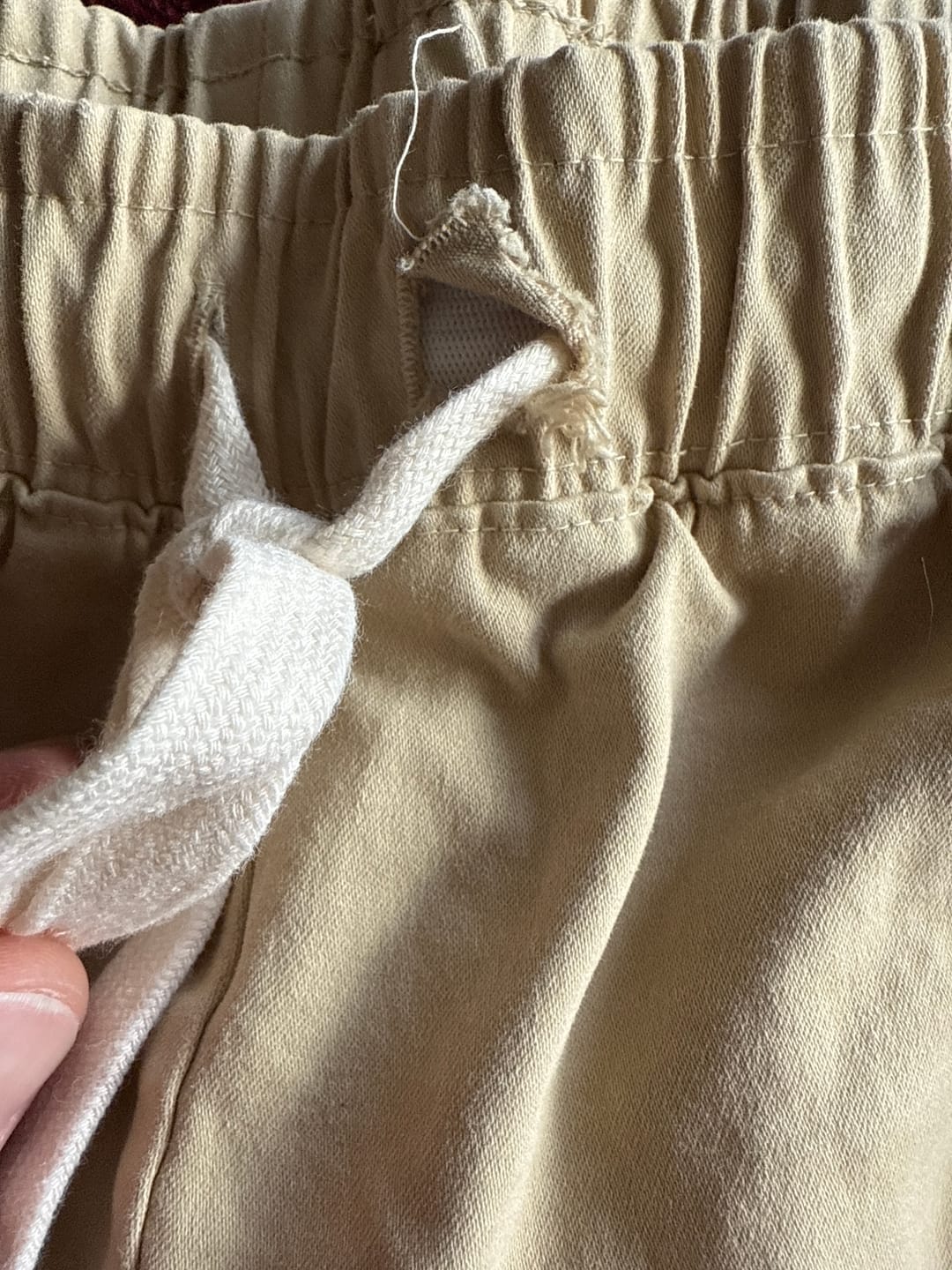 Customer photo review of Standard Slacker Pant Sand