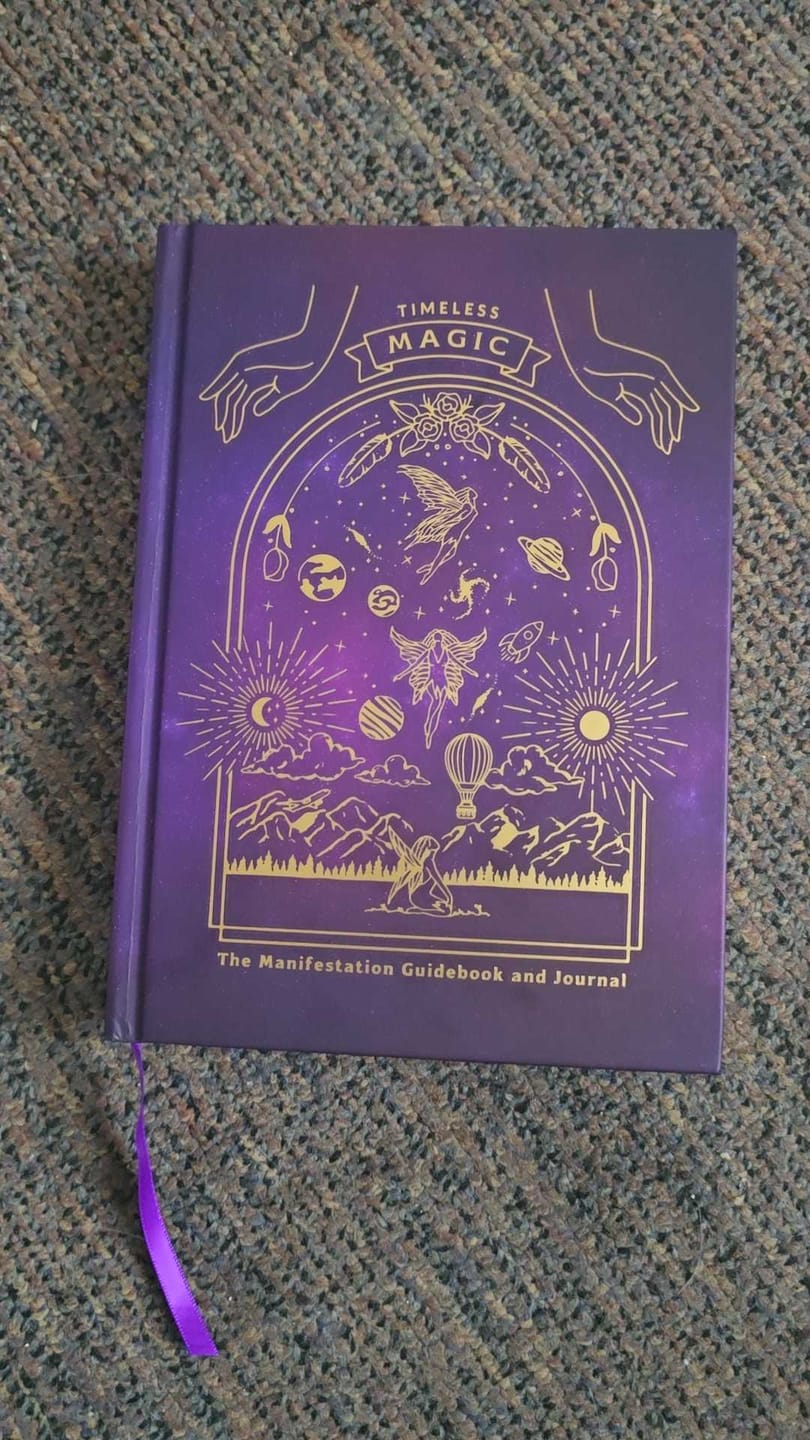 Customer photo review of Timeless Magic Manifestation Journal & Guidebook
