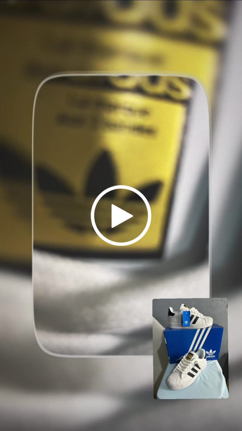 Customer video review of Paq 6 Pares Tenis Superstar Blanco Negro 22/25.5