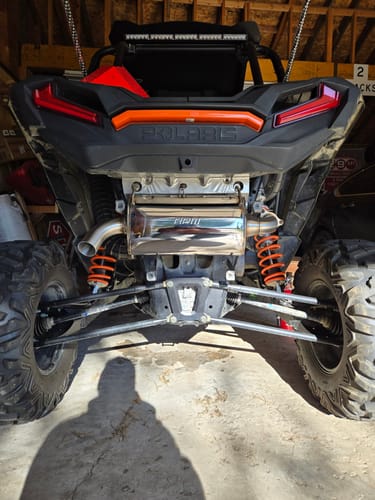 Customer photo review of RPM 2016-2022 Polaris RZR XPT Turbo Sport Muffler, Slip-On Sport Muffler