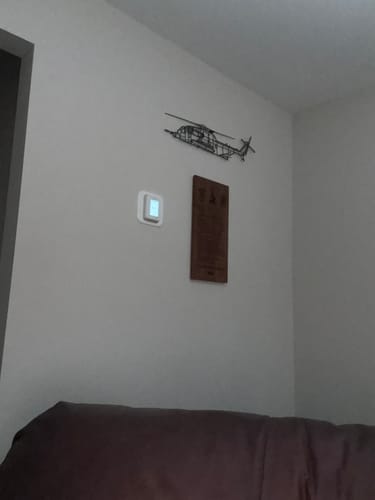 Customer photo review of MH-53M Metal Aircraft Wall Art - NCP0392